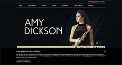 Desktop Screenshot of amydickson.com